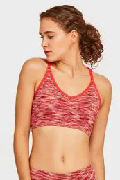 144 of Sofra Ladies Seamless Sports Bra Assorted