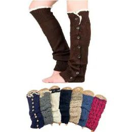 144 Pieces Over Stock Mix & Match Leg Warmers - Socks & Hosiery