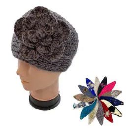 144 Wholesale Over Stock Mix & Match Knitted Headband [wide]