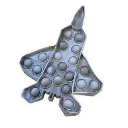 72 Wholesale Push Pop Fidget Toy [military Jet]