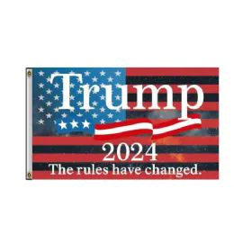 72 Bulk 3'x5' Flag Trump 2024 The Rules Have Changed