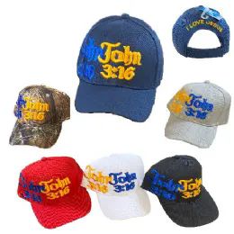 48 Wholesale John 3:16 Hat