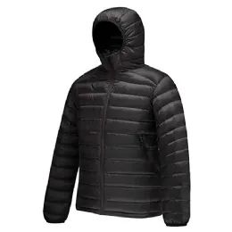 12 Wholesale Winter Puffer Jacket Size Assorted Color Black