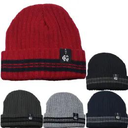 24 of Thermal Two Zone Fur Lining Hat Mix Colors