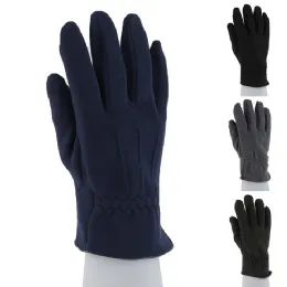 36 Bulk Men's Winter Ski Gloves With Fleece Linning Inside Mix Colors