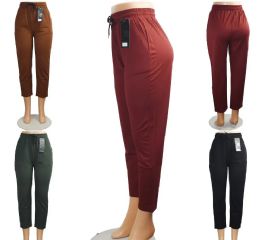 36 Wholesale Womens Thin Fall Trousers Pants Size S/ M