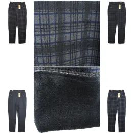 36 Wholesale Winter Pants Plaid Pants Size S/ M