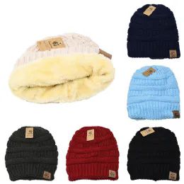 24 Pieces Fleece Lining Inside - Winter Hats
