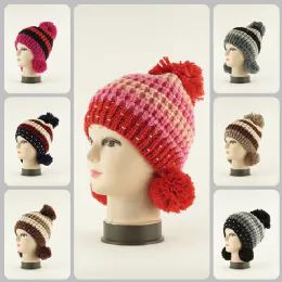 24 Wholesale Women's Winter Knitted Hats