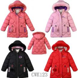 12 Pieces Small Ball Kid's Jacket Size M - Junior Kids Winter Wear