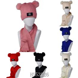 24 Units of Kid's 3piece Hat/scarf Glove Set - Winter Sets Scarves , Hats & Gloves