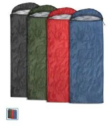10 Bulk Camping Lightweight Sleeping Bag 3 Season Warm & Cool Weather Assorted Color