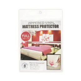 24 Pieces Zippered Fabric Mattress Cover Protects Against Bed Bugs Full Size - Bed Sheet Sets