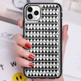 12 Pieces Diamond Gradient Bling Glitter Shiny Rhinestone Case For Apple Iphone 13 Pro Max - Cell Phone Accessories