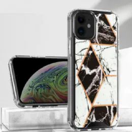 12 Pieces Marble Design Bumper Edge Protection Slim Case For Apple Iphone 13 Pro Max - Cell Phone Accessories