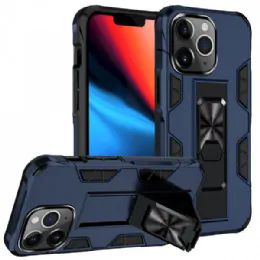 12 Wholesale Military Grade Armor Protection Stand Magnetic Feature Case For Apple Iphone 13 Pro Max Max 6.7 In Navy Blue
