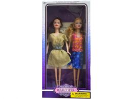 12 Wholesale 2 Pack Fashion Beauty Doll Set