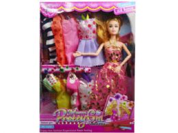 12 Wholesale 11 In Moveable Fashion Doll With Extra Beauty Outfits