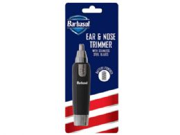 12 Bulk Barbasol Battery Powered Ear And Nose Trimmer With Stainless Steel Blades