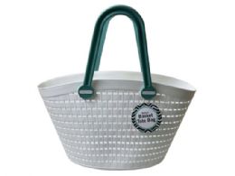 12 Wholesale Medium Basket Tote Bag