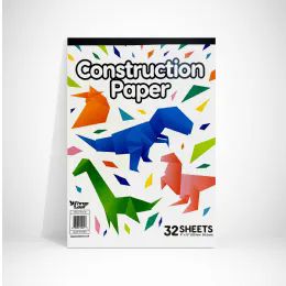 48 Pieces Construction Paper Pad 32 Ct ,9 X 12 - Paper