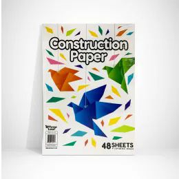 48 Pieces Construction Paper 48 Ct , 9 X 12 - Paper