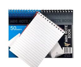 48 Wholesale 4 X 6, Mini Notebooks 50 Sh - 3 pk