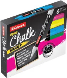 72 Bulk Chalk Marker Multicolor (6 Box)