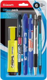 144 Units of Office Pack (6pk Blister) - Pens & Pencils
