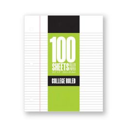 36 of 100 Ct. Filler Paper CollegE-Ruled