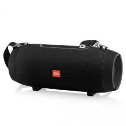 6 Units of Carry To Go Large Drum Design Portable Bluetooth Speaker With Phone Holder In Black - Speakers and Microphones