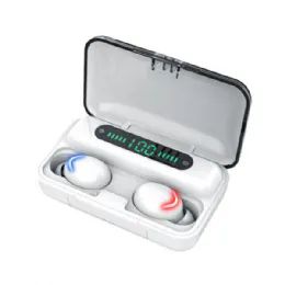 6 Units of Mini Stereo Tws Earbuds Headset With Powerbank Led Digital Battery Display And Stand - Headphones and Earbuds