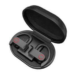 6 Units of Bluetooth 5.0 True Tws Wireless Sports Secure Ear Hook Style Headset Earbuds With Portable Charger - Headphones and Earbuds