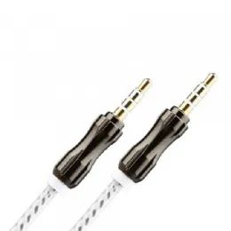 12 Units of Auxiliary Music Cable 3.5mm To 3.5mm Wire Cable With Metallic Head - Cables and Wires