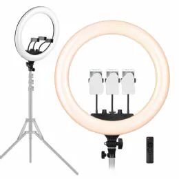 6 Pieces 14 Inch Selfie Ring Light With 3 Cell Phone Holder Tripod - Cell Phone Accessories