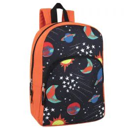 24 Bulk 15 Inch Outer Space Backpack
