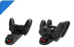6 of Controller Usb Charging Station Dock For 2 Dualshock 4 Playstation 4 Charging Station For Sony Playstation4 / Ps4 / Ps4 Slim / Ps4 Pro Controller