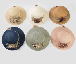 24 Wholesale Women's Hat Assorted Colors
