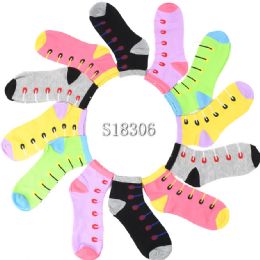 108 Pairs Women's Ankle Sock - Womens Ankle Sock