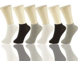 72 Wholesale Women's Ankle Sock 9-11