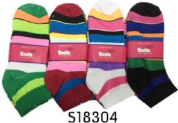 72 Units of Women's Ankle Sock - Womens Ankle Sock