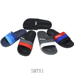 48 Units of Men's Slipper Mix Size ,color - Men's Flip Flops and Sandals