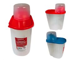 24 Pieces Cereal Container And Cup - Plastic Drinkware