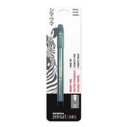 36 Units of Zensation Brush Pen Black 1pk - Pens & Pencils