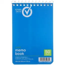 72 Units of Simply Done Memo Bk Tp Bind4x6 - Notebooks