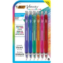 36 Units of Bic Velocity Pencil Ast 6pk - Pens & Pencils