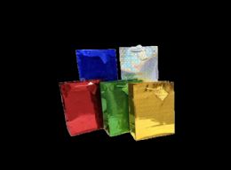 144 Pieces Hologram Gift BaG-13"x 11"x5" - Gift Bags