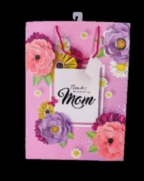 144 Pieces Mother's Day Hot Stamping Gift Bag - Gift Bags