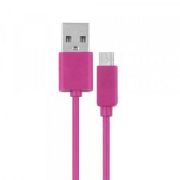 12 Units of V8v9 Micro 2a Usb Heavy Duty Cable 6 Foot In Hot Pink - Chargers & Adapters