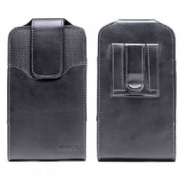 12 Units of Vertical Armor Double Loop Belt Clip Pouch Large 31 In Black - Cell Phone & Tablet Cases